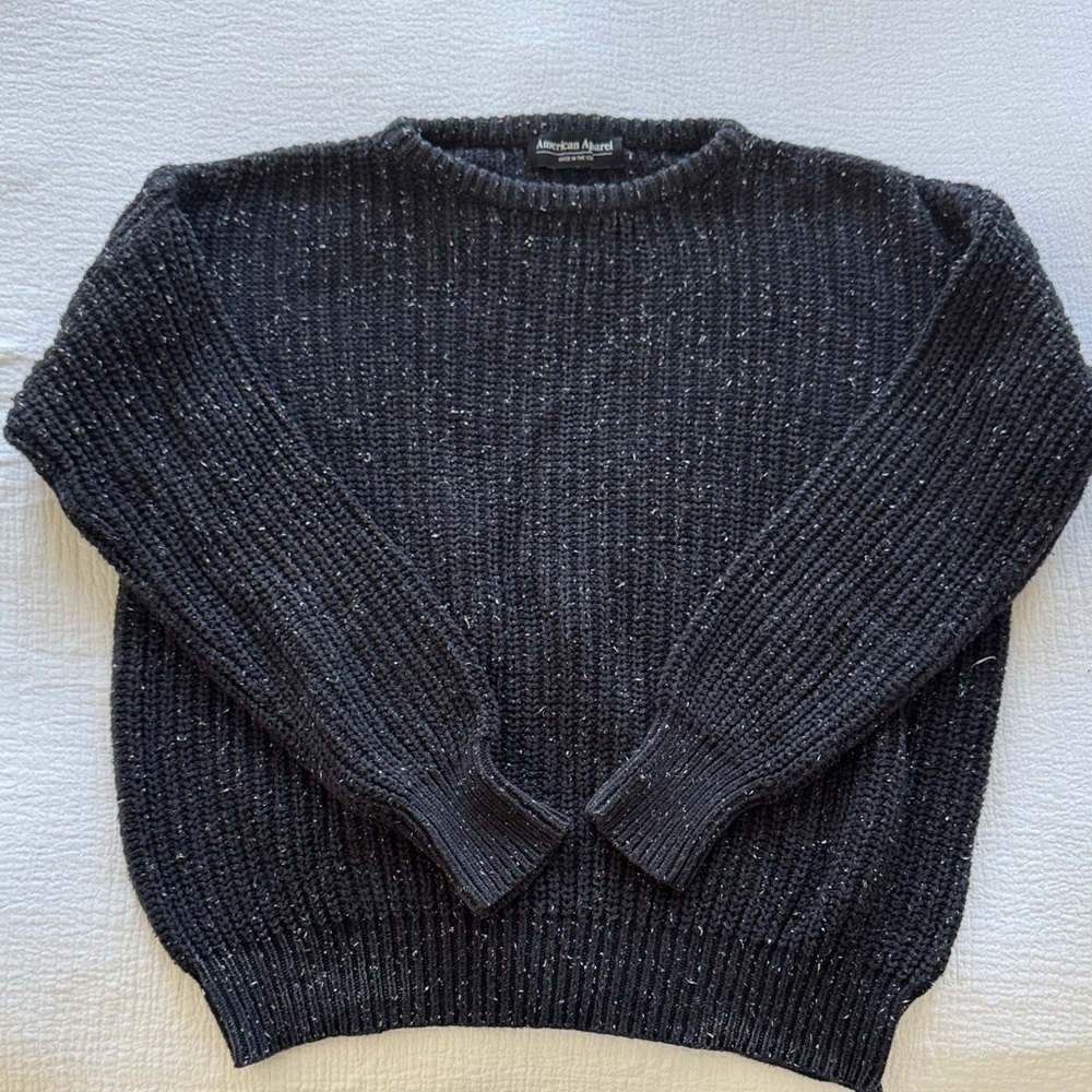 Vintage American Apparel Charcoal Crewneck Sweater